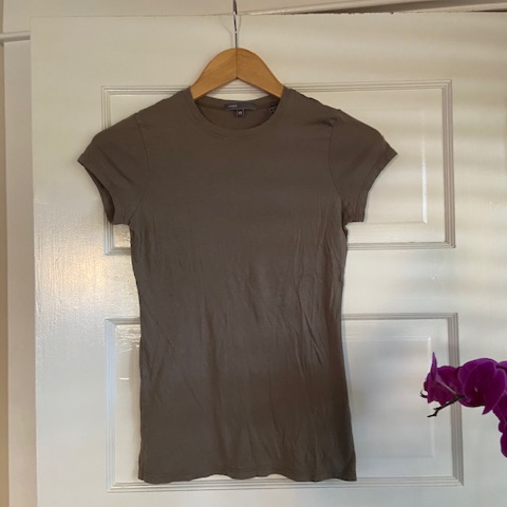VINCE Pima Cotton Tee Shirt